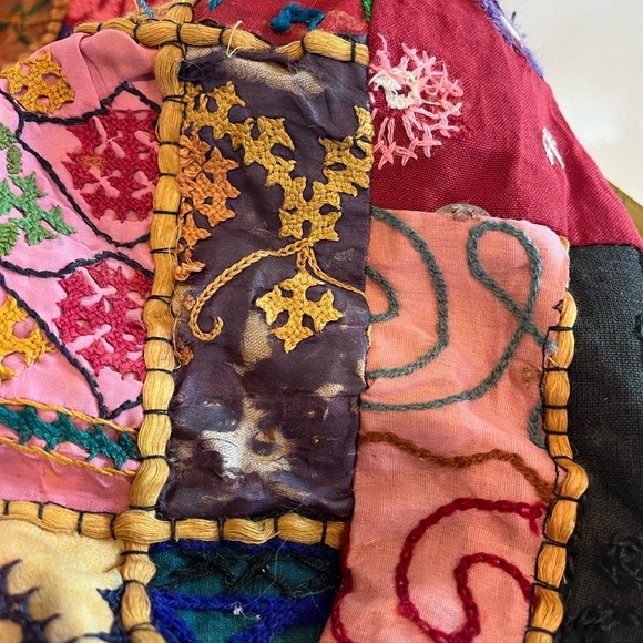 Patchwork Boho Chic Shoulder Sling Hobo Bag - Picture 8 of 10